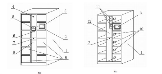 實用新型的智能寄存柜功能介紹圖